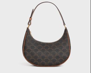 Ava leather handbag Celine Gold in Leather - 29168425