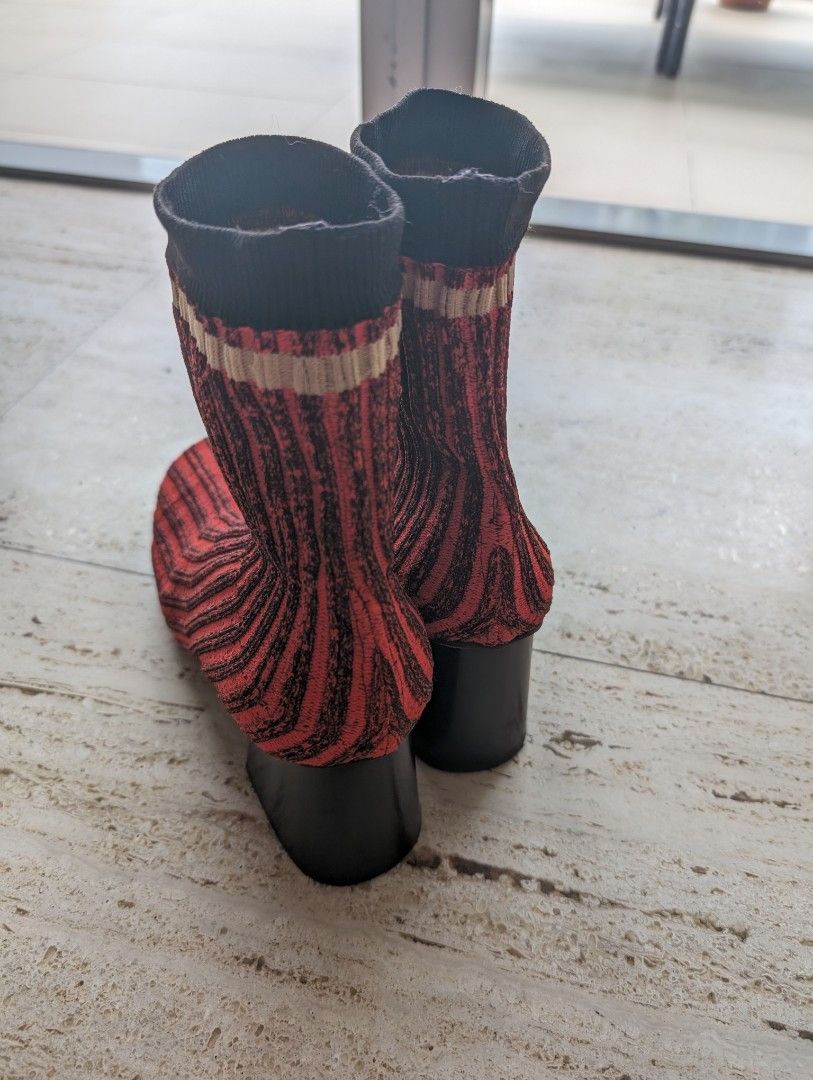 Celine hotsell red boots