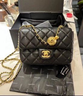 Chanel 2023 Bubblegum Pink Mini Flap Bag with Top Handle Lambskin Silver  Hardware, Luxury, Bags & Wallets on Carousell