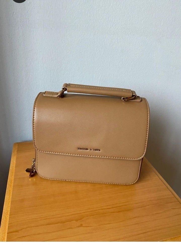 Charles and keith top handle bag, Women's Fashion, Bags Wallets