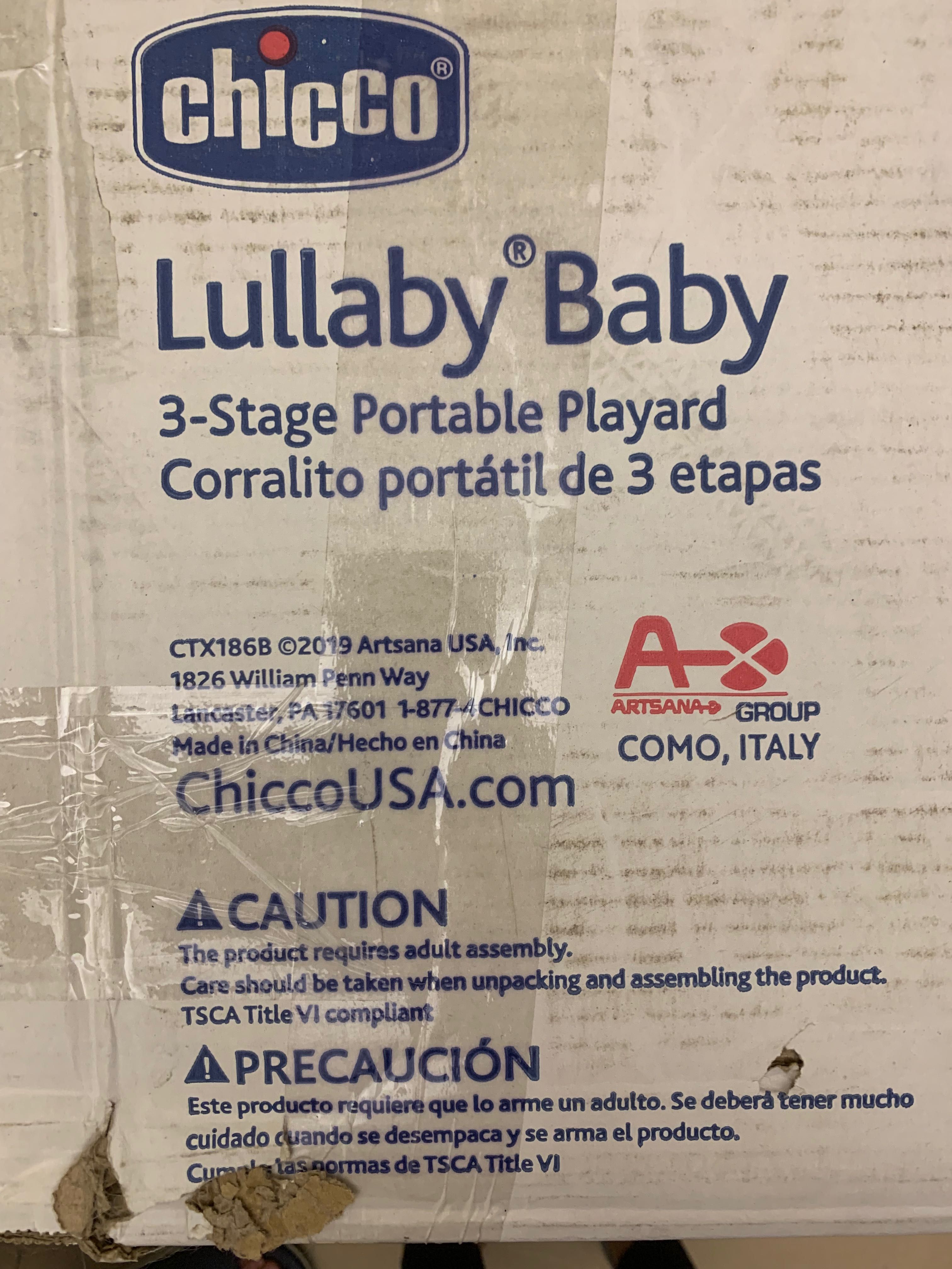 Lullaby baby 3 outlet stage portable playard