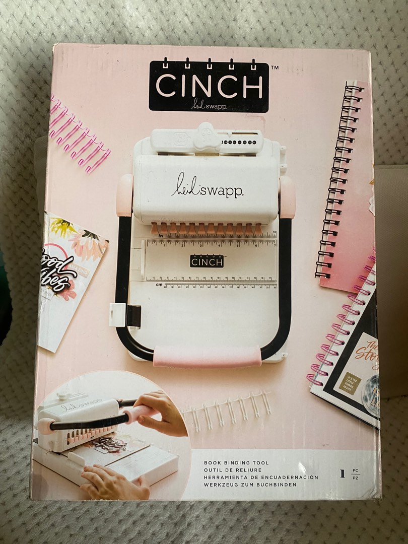 Cinch Heidi Swapp Binding Machine , Hobbies & Toys, Stationary & Craft