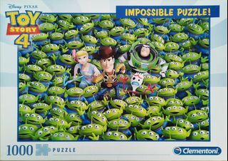 Clementoni - Disney Frozen Impossible Puzzle 1000 Pieces Brand New Sealed