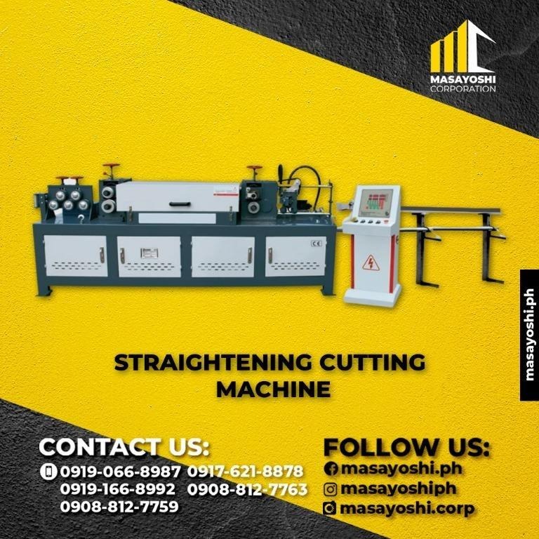 CNC Hydraulic Steel Bar Straightening Cutting Machine Cutting Machine