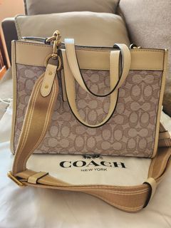 COACH®  Nolita 19 In Signature Canvas With Strawberry Print