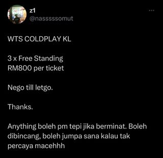 (Category: ) located in . Submitted by aimanrahmat96 (Listing ID 1261611683, Image 1). Description: .