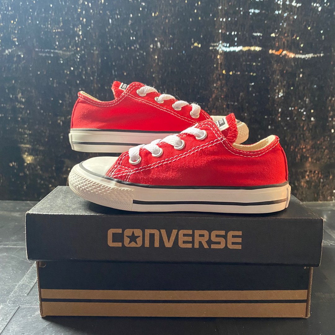 Converse Infant Red Babies Kids Babies Kids Fashion on Carousell