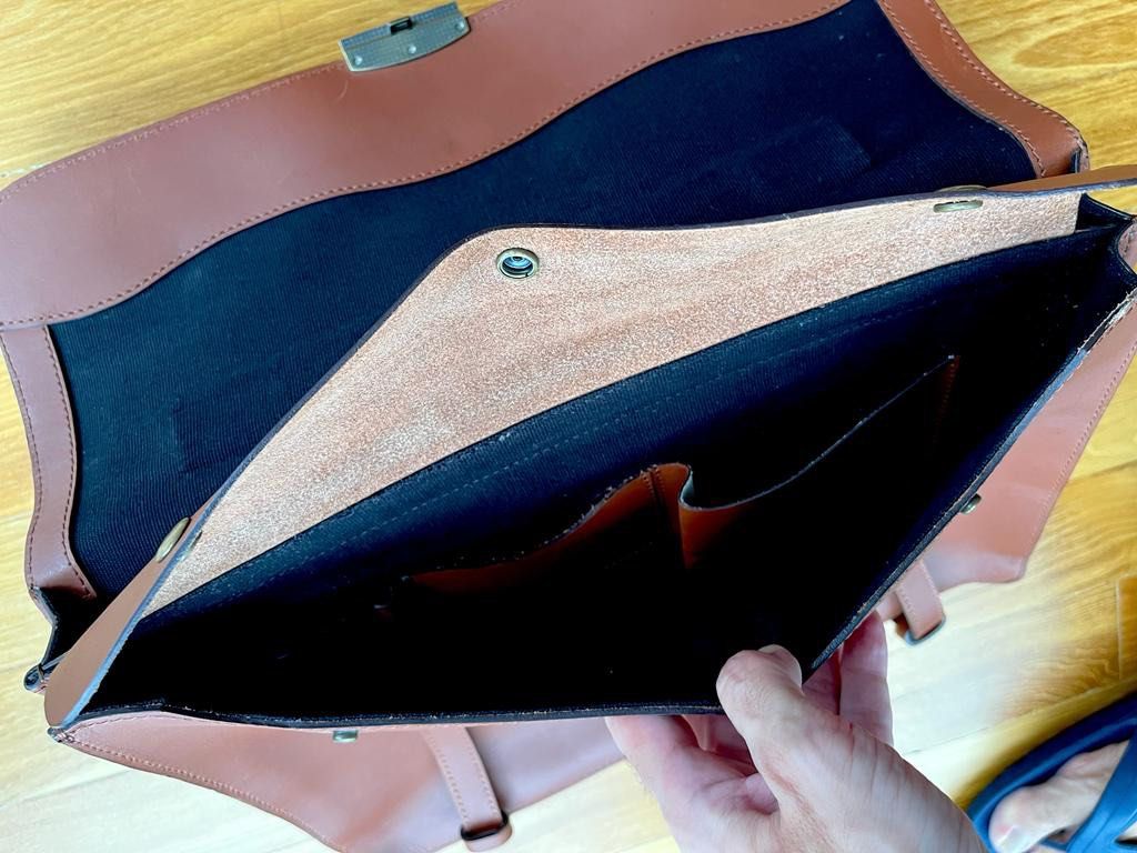 Custom Made Leather Satchel brand new Men s Fashion Bags