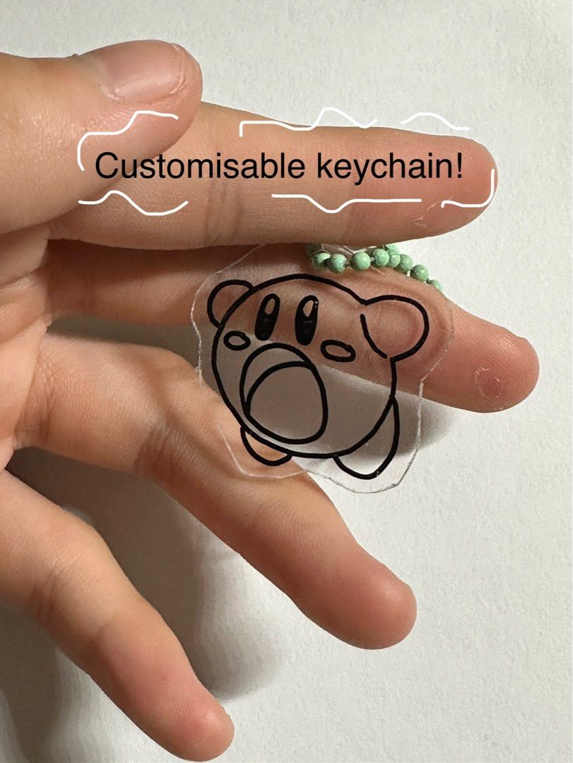 Customisable keychains Hobbies Toys Toys Games on Carousell