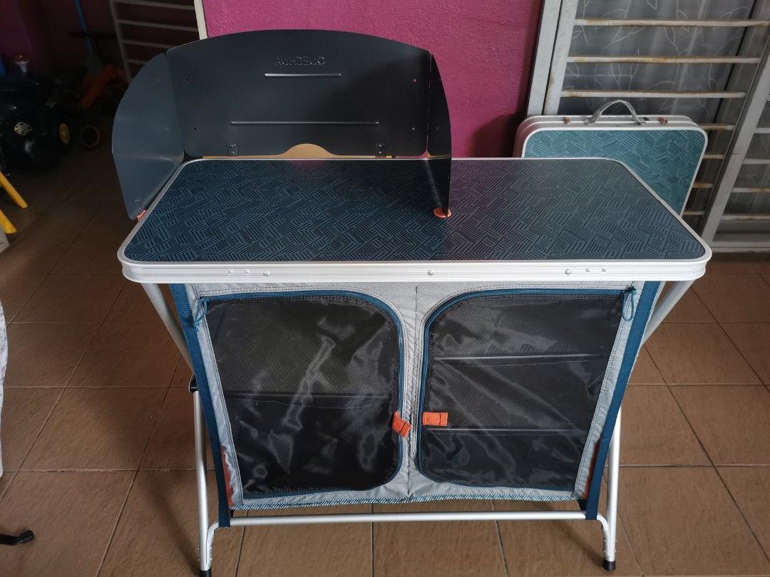 Decathlon QUECHUA Folding Camping Kitchen Unit, Furniture & Home
