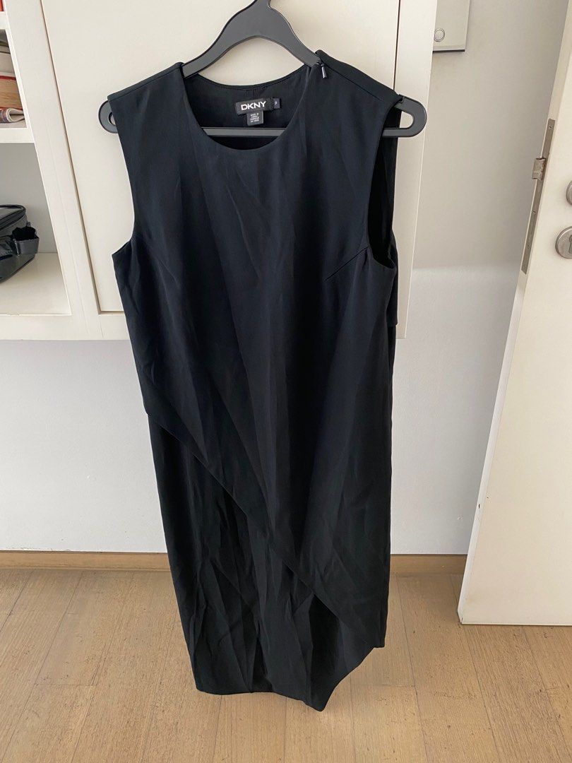 Black top dkny dress
