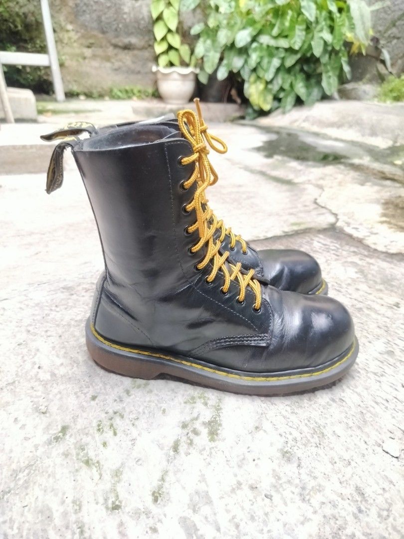 Dr Martens 1919 Steel Toe double stotch MIE 6UK 39 40 EUR Fesyen Pria Sepatu Sepatu Boot di Carousell