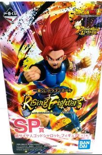 Banpresto Dragon Ball Legends Collab World Collectable Figure Vol 3 - 13  Super Saiyan God Shallot (red)