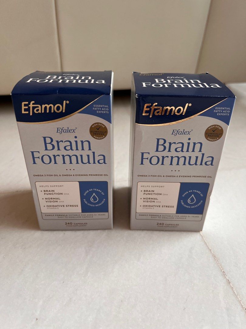 Efamol Brain Formula, Health & Nutrition, Health Supplements, Vitamins ...