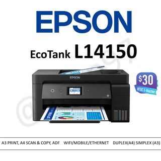 Latest A3 Photo Printer 2023, Epson EcoTank L18050 A3 Photo Printer