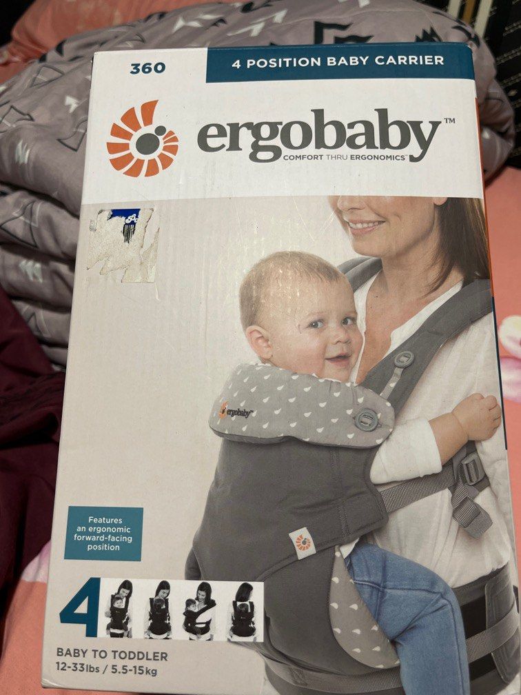 Ergo baby carrier 4 position