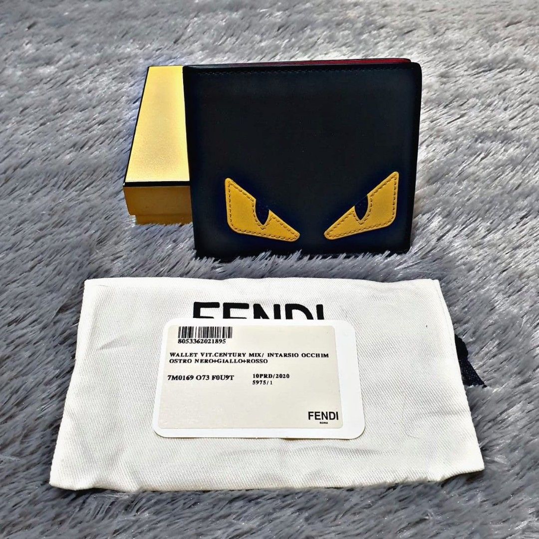 Fendi monster logo on sale