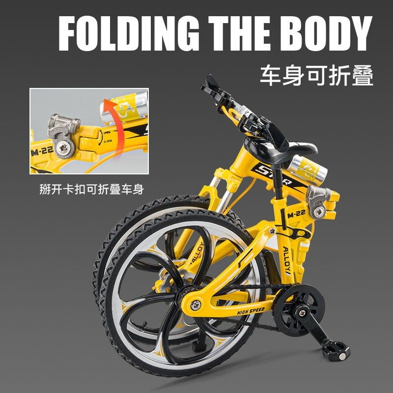 Fingertip creative alloy car model simulation mountain racing