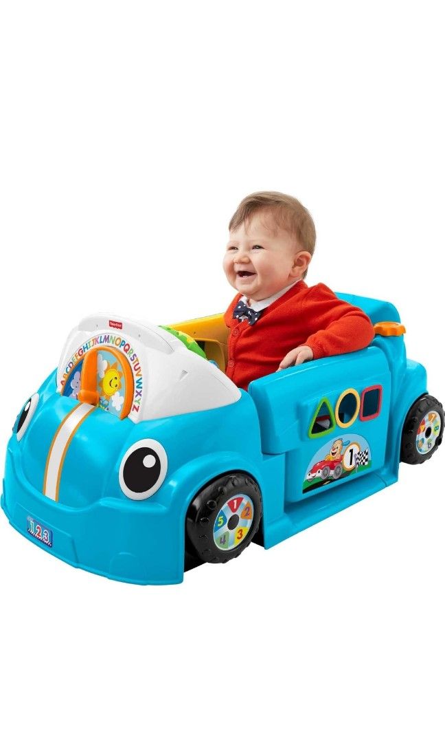 Fisher Price Laugh Learn Crawl Around Car stationary play