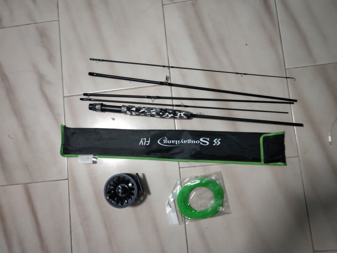 Fly fishing set, Sports Equipment, Fishing on Carousell