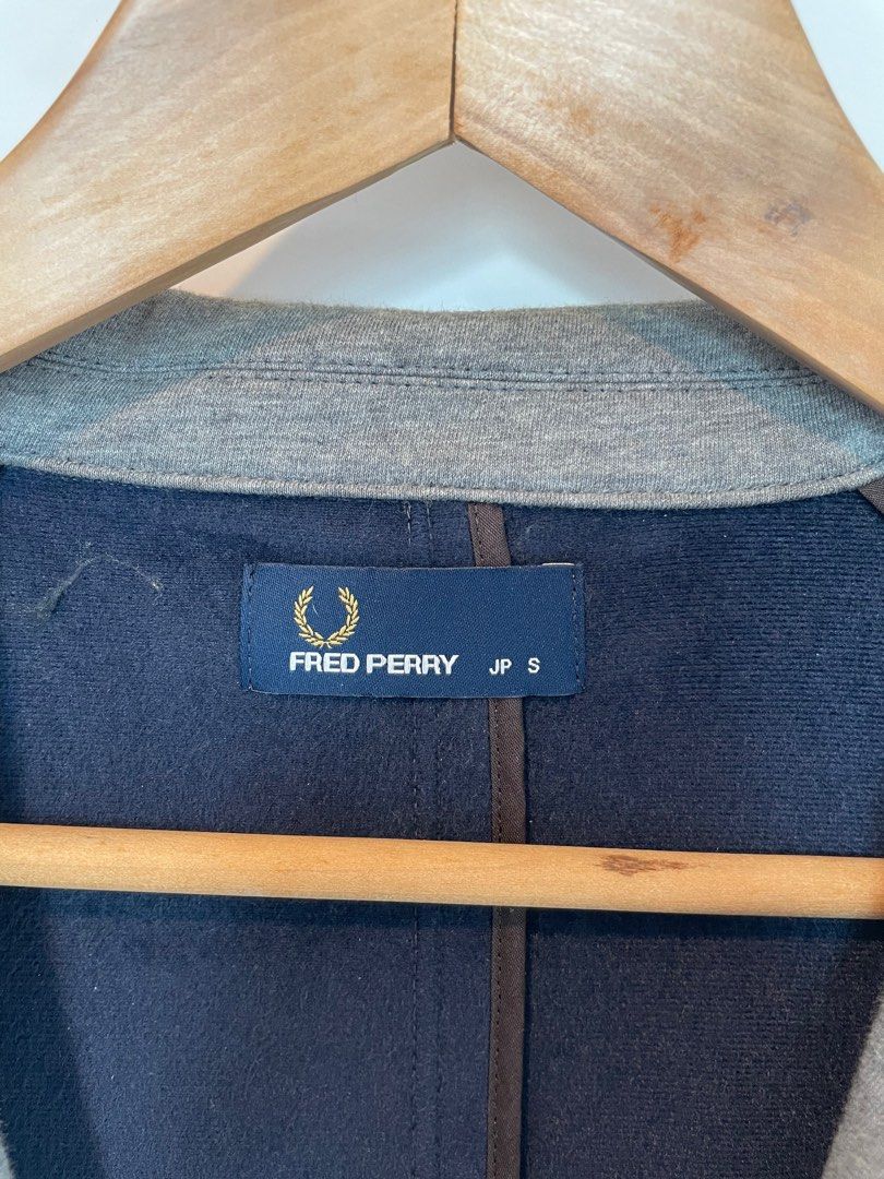 Fred perry grey hotsell jacket