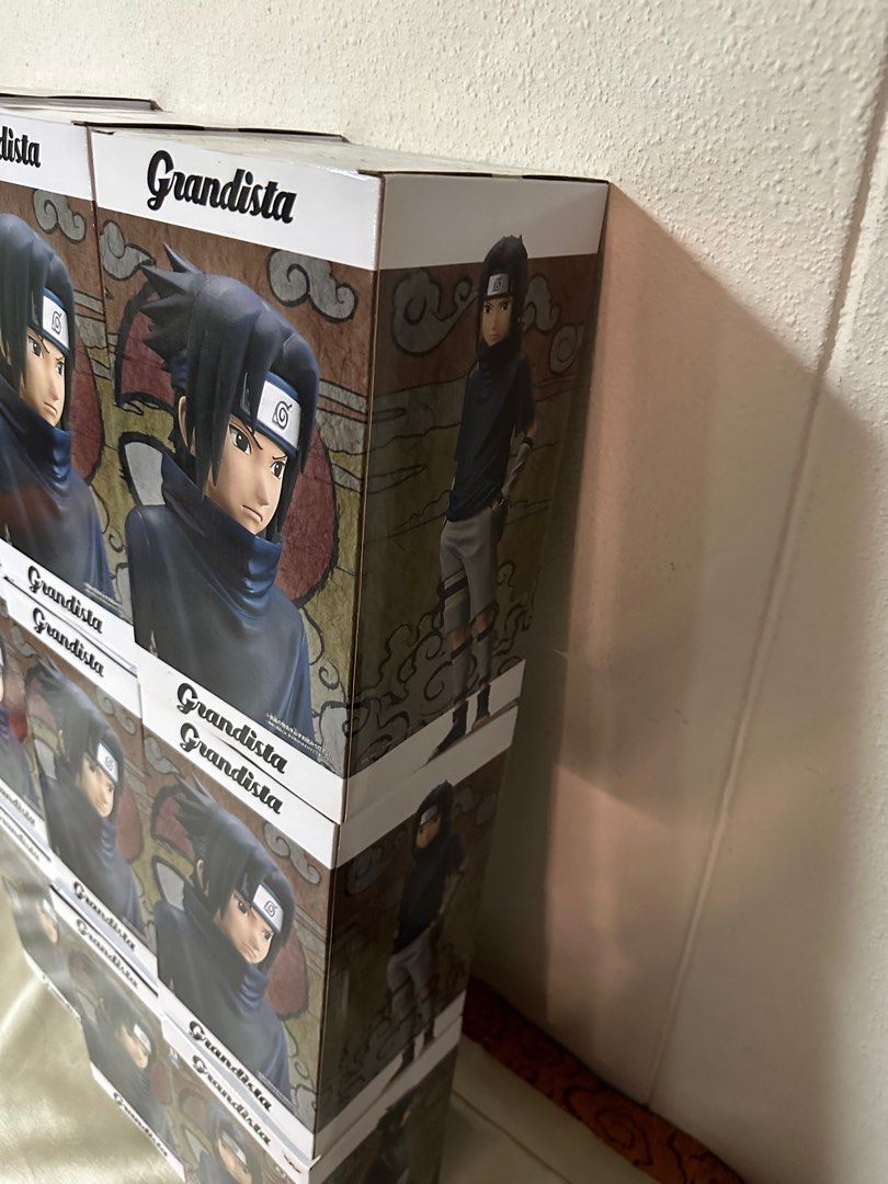 Grandista Shinobi Relations - Sasuke Uchiwa - UNBOXING FIGURINE NARUTO 