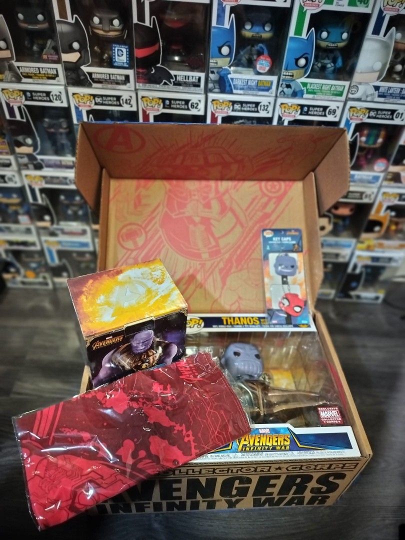 Funko Marvel Collector Corps Infinity War Box Thanos, Hobbies