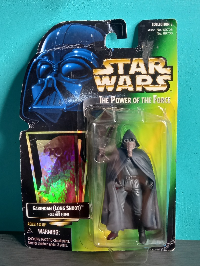 Star Wars Garindan (Long Snoot) with Hold Out Pistol New by Kenner