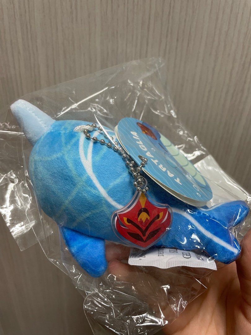 Genshin Impact Official Childe Tartaglia Whale Keychain Plush, Hobbies