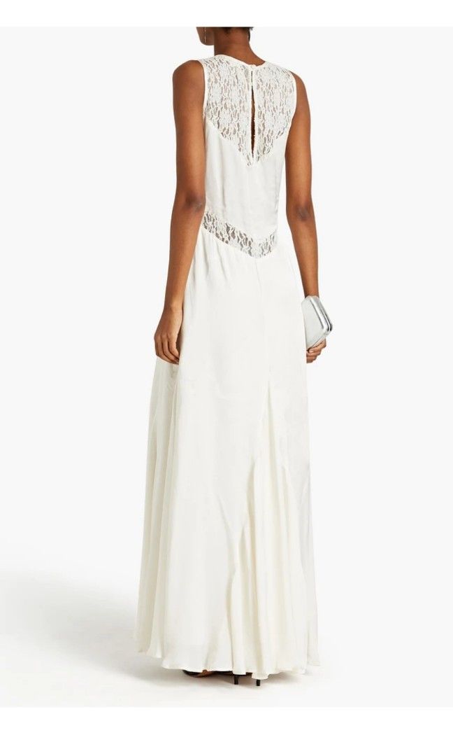 Ghost London Ivory White long dress Women s Fashion Dresses
