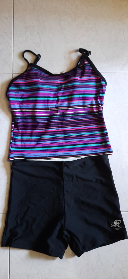 Brand New Girls Swimwear Set free swim cap Babies Kids