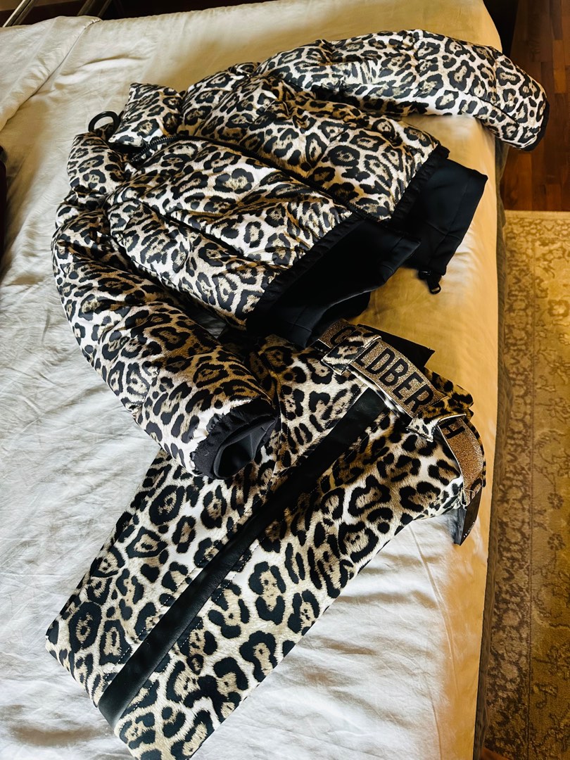 Goldbergh leopard store ski suit