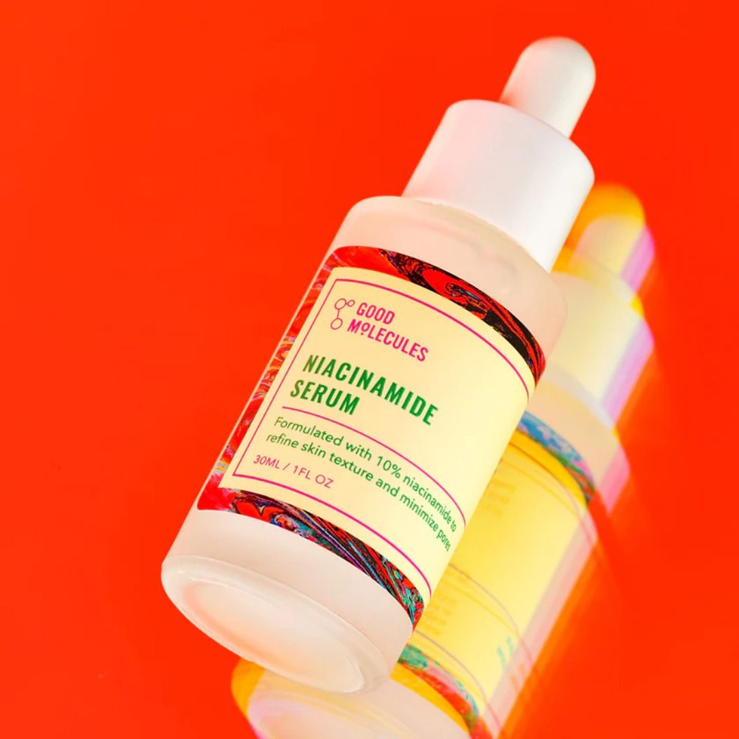 GOOD MOLECULES Niacinamide Serum (Category: Face Care) located in Quezon City. Submitted by happyfactoryph (Listing ID 1111197776, Image 3). Description: GOOD MOLECULES Niacinamide Serum – P629 (from P750) ⁣ Product Details: Promote smooth, even skin and minimize the appearance of pores with Niacinamide Serum from Good Molecules. Formulated with 10% Niacinamide (vitamin B3), this lightweight serum helps to refine skin tone and texture for a brigh