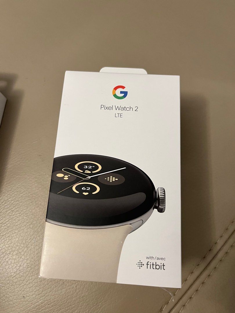Google Pixel watch 2 (LTE) Sliver/ porcelain 銀色, 手提電話, 智能