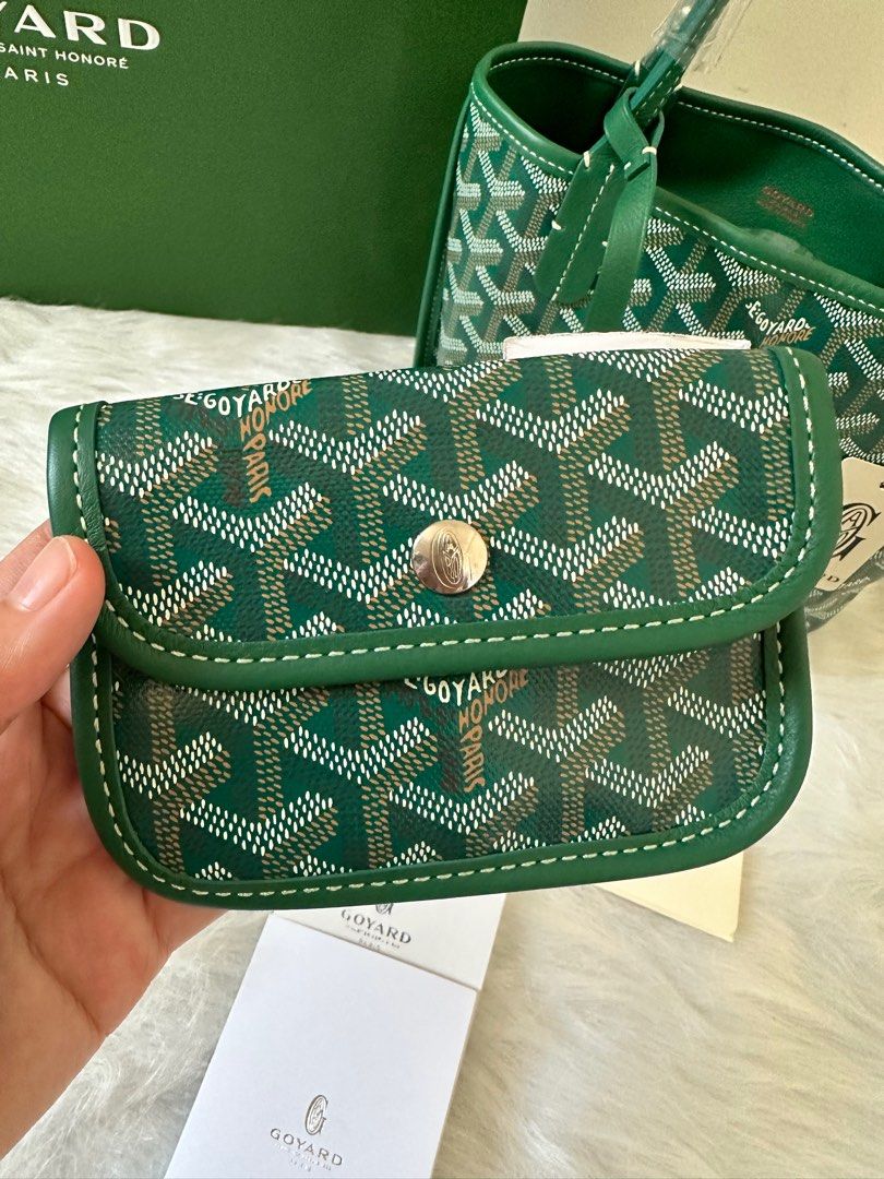 ☆ONHAND!☆ Goyard Mini Anjou French Bulldog in Special Color Green, Women's  Fashion, Bags & Wallets, Tote Bags on Carousell