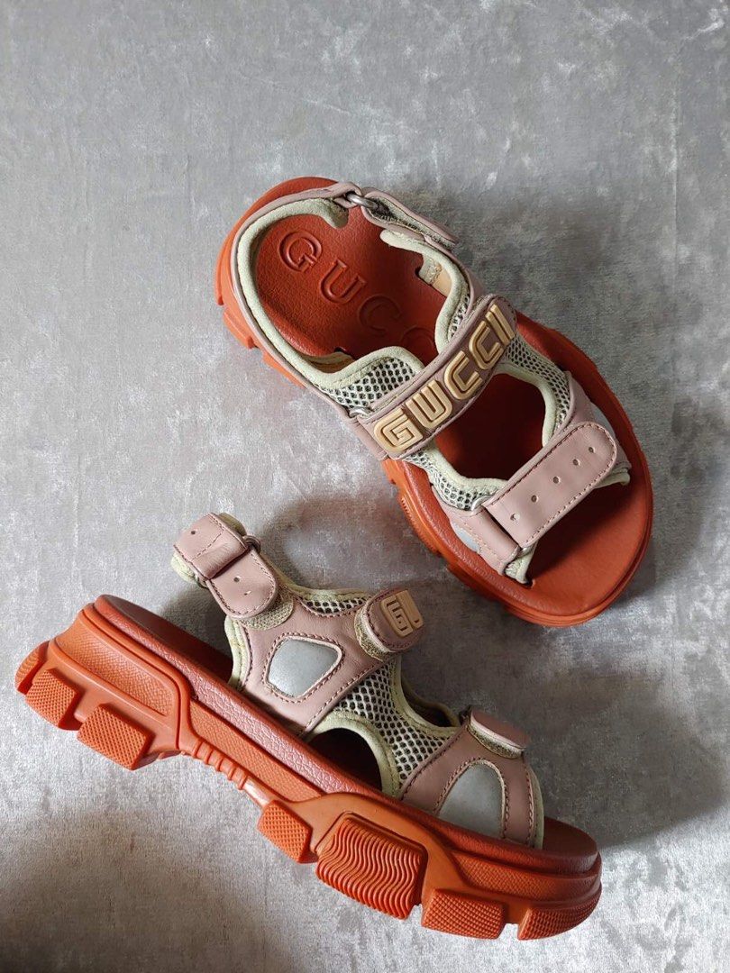 Gucci shop flashtrek sandals