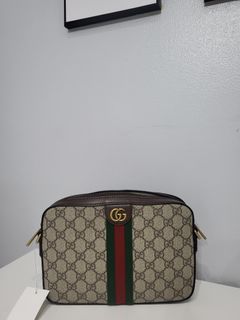 Gucci GG Supreme Ophidia Shoulder Bag & Wristlet