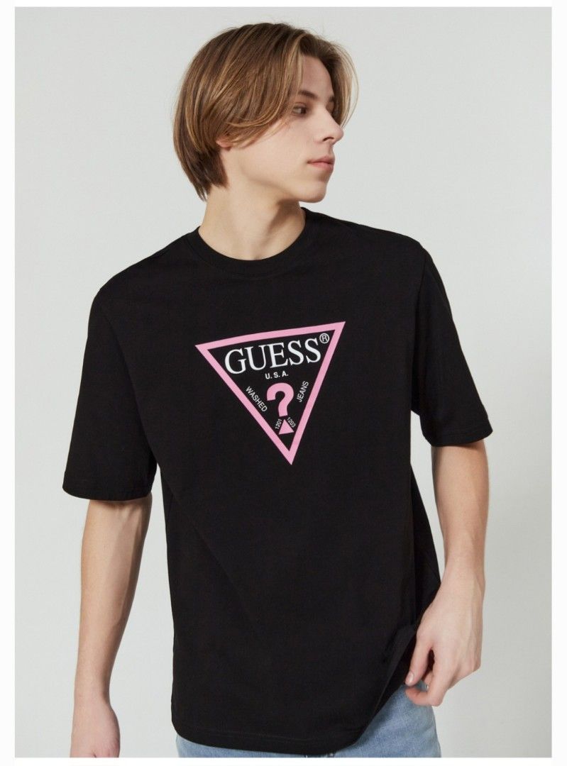 Guess tee Guess t shirt Men s Fashion Tops Sets Tshirts
