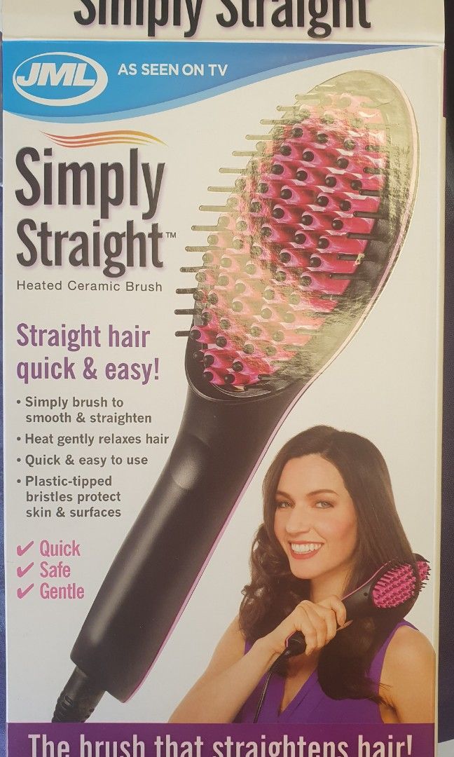 As seen on deals tv hair straightener