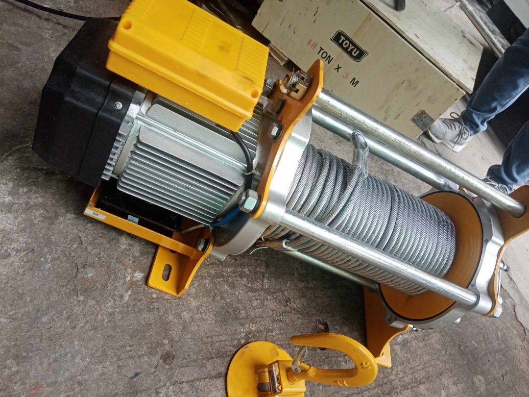 Heavy duty Electric hoist (Category: Construction Tools & Equipment) located in Manila. Submitted by 09150361920ronvillaflor (Listing ID 1261557600, Image 1). Description: Heavy duty Electric hoist (WIRE NOT INCLUDED) Specs: 750 kg-1. 5 tons ₱38,000 For inquiries GLOBE:📞 ☎ 0⃣9⃣1⃣5⃣0⃣3⃣6⃣1⃣9⃣2⃣0⃣ 📞 ☎ 0⃣9⃣1⃣5⃣0⃣3⃣6⃣1⃣9⃣2⃣0⃣ Email me@ 📫 📑 r-o-n-.-h-a-y-a-i-@-g-m-a-i-l.c-o-m Check my Carousell: https://www.carousell.ph/u/ronvillaflor0/ PRICE MAY 