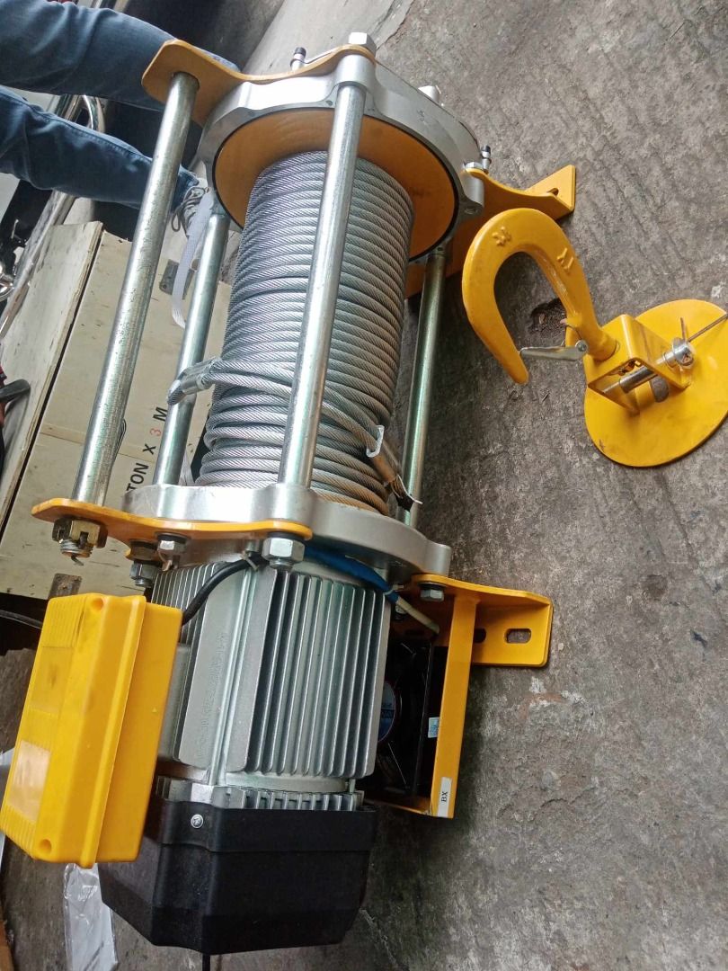 Heavy duty Electric hoist (Category: Construction Tools & Equipment) located in Manila. Submitted by 09150361920ronvillaflor (Listing ID 1261557600, Image 2). Description: Heavy duty Electric hoist (WIRE NOT INCLUDED) Specs: 750 kg-1. 5 tons ₱38,000 For inquiries GLOBE:📞 ☎ 0⃣9⃣1⃣5⃣0⃣3⃣6⃣1⃣9⃣2⃣0⃣ 📞 ☎ 0⃣9⃣1⃣5⃣0⃣3⃣6⃣1⃣9⃣2⃣0⃣ Email me@ 📫 📑 r-o-n-.-h-a-y-a-i-@-g-m-a-i-l.c-o-m Check my Carousell: https://www.carousell.ph/u/ronvillaflor0/ PRICE MAY 