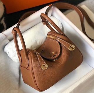 Hermes Mini Lindy (April 2023), Luxury, Bags & Wallets on Carousell