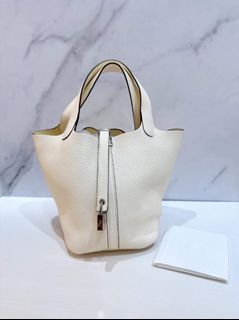 Hermès Pre-owned Micro Lucky Daisy Picotin Bag