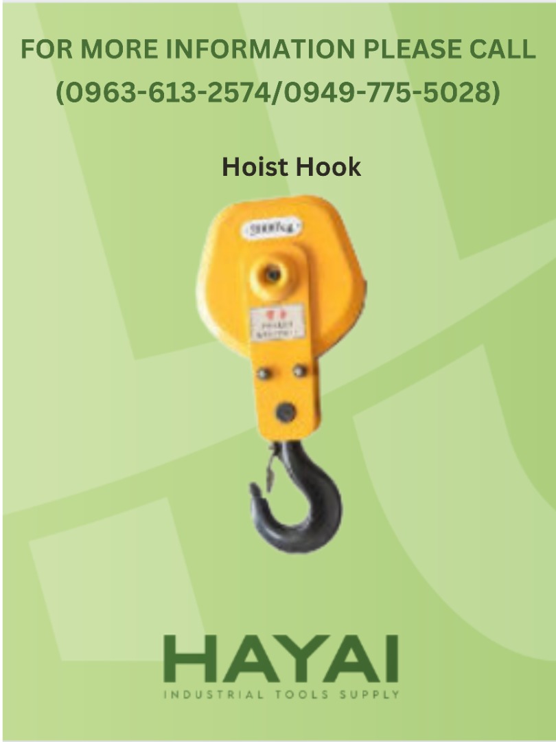 Hoist Hook, Commercial & Industrial, Construction Tools & Equipment on
