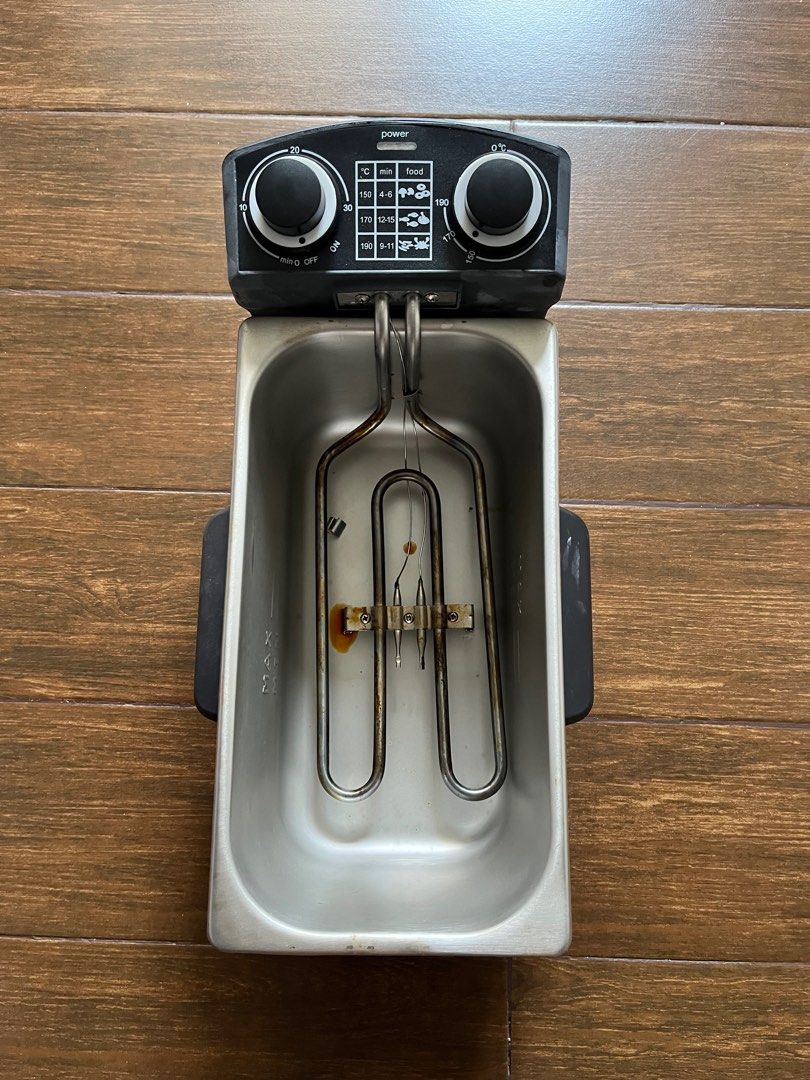 Home and co deep best sale fryer