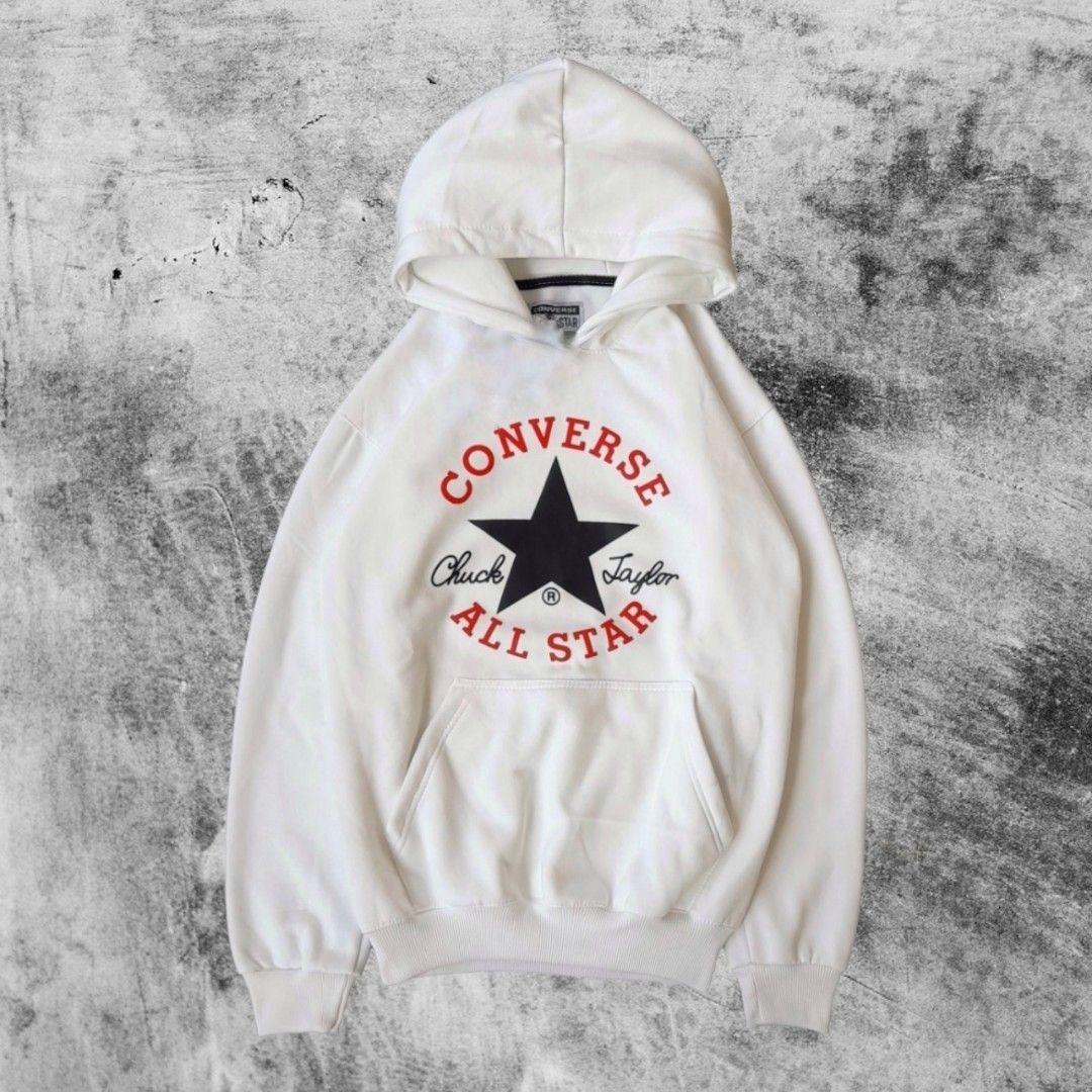 Hoodie Converse All Star Chuck Taylor Putih