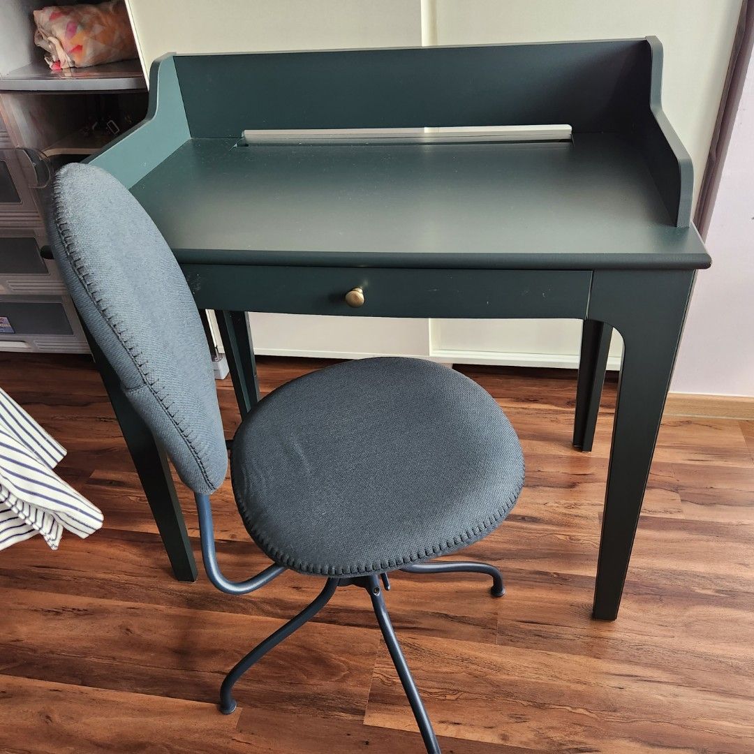 IKEA Desk and Chair set, Furniture & Home Living, Furniture, Other Home