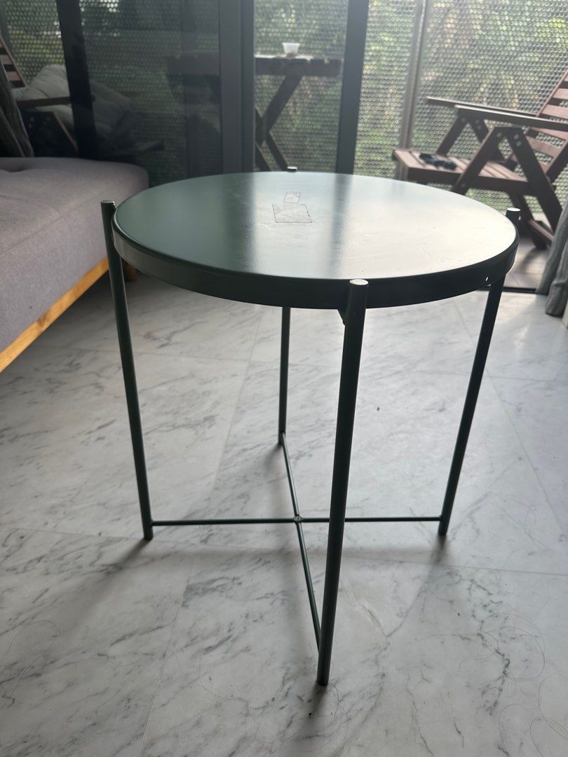 IKEA Gladom Side Table, Furniture & Home Living, Furniture, Tables & Sets on Carousell