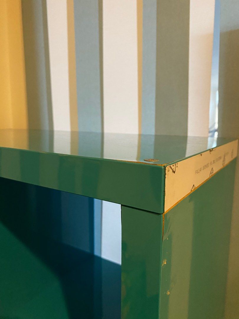 IKEA KALLAX TURQUOISE, Furniture & Home Living, Furniture, Shelves