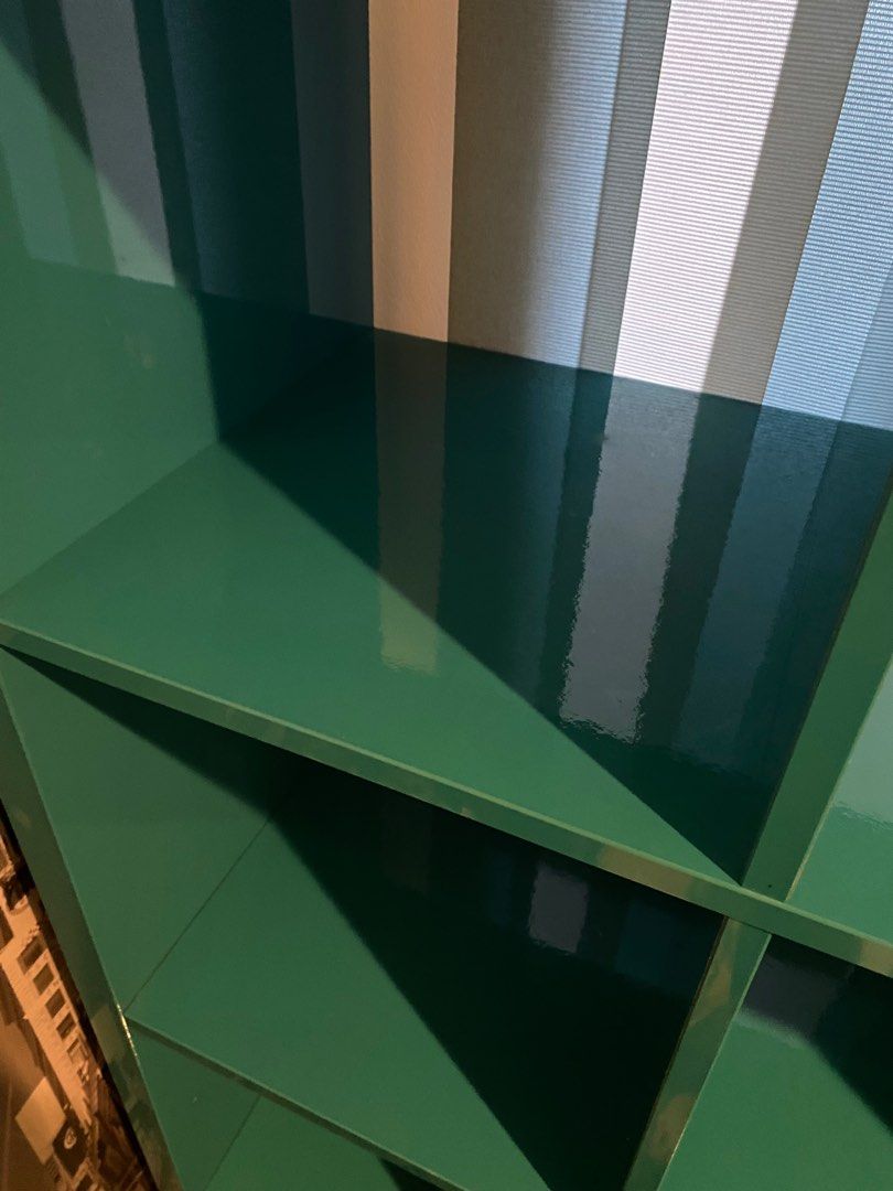 IKEA KALLAX TURQUOISE, Furniture & Home Living, Furniture, Shelves